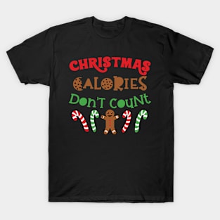 christmas calories don't count T-Shirt